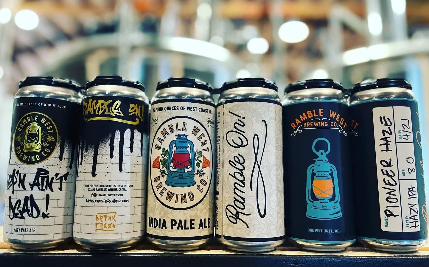 Ramble West Brewing in Chico