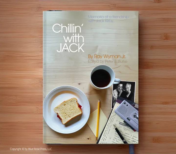 Chillin' With Jack, a new book about Jack Kirby due out in 2025