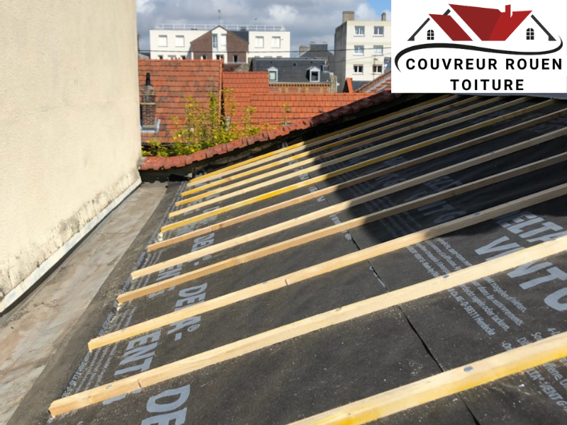 pose de sous-toiture par Couvreur Rouen Toiture