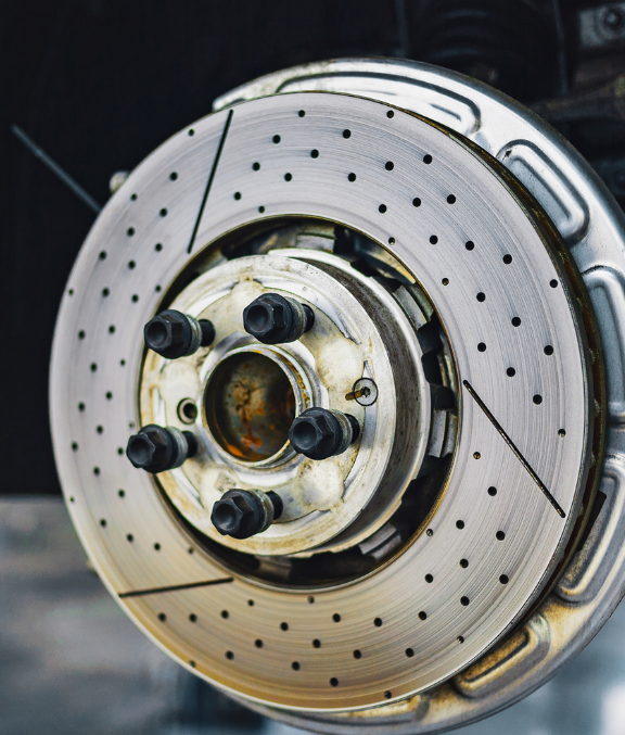 a picture of a brake rotor