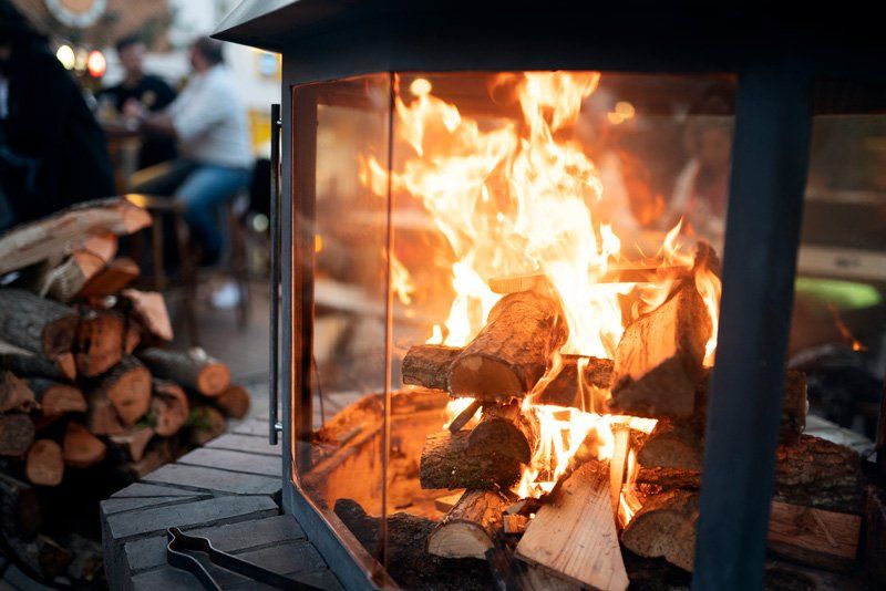 Wood Burning Fireplace — Port Orange, FL — Allen's Tree Service