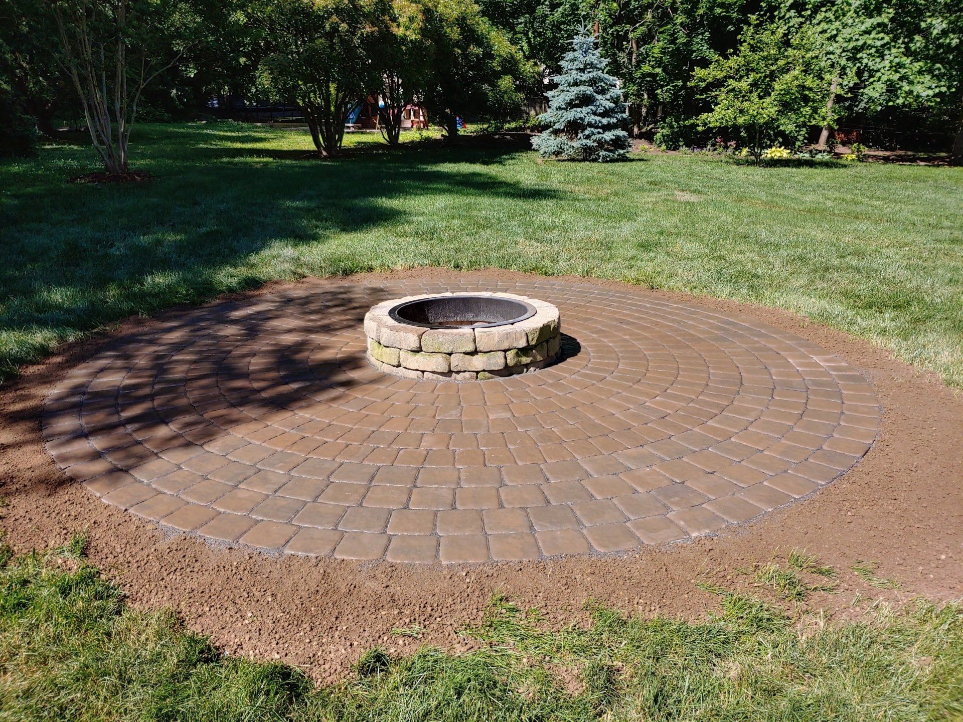 Landscape — Landscaped Yard in Wallingford, PA