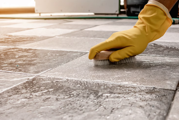 Grout cleaning