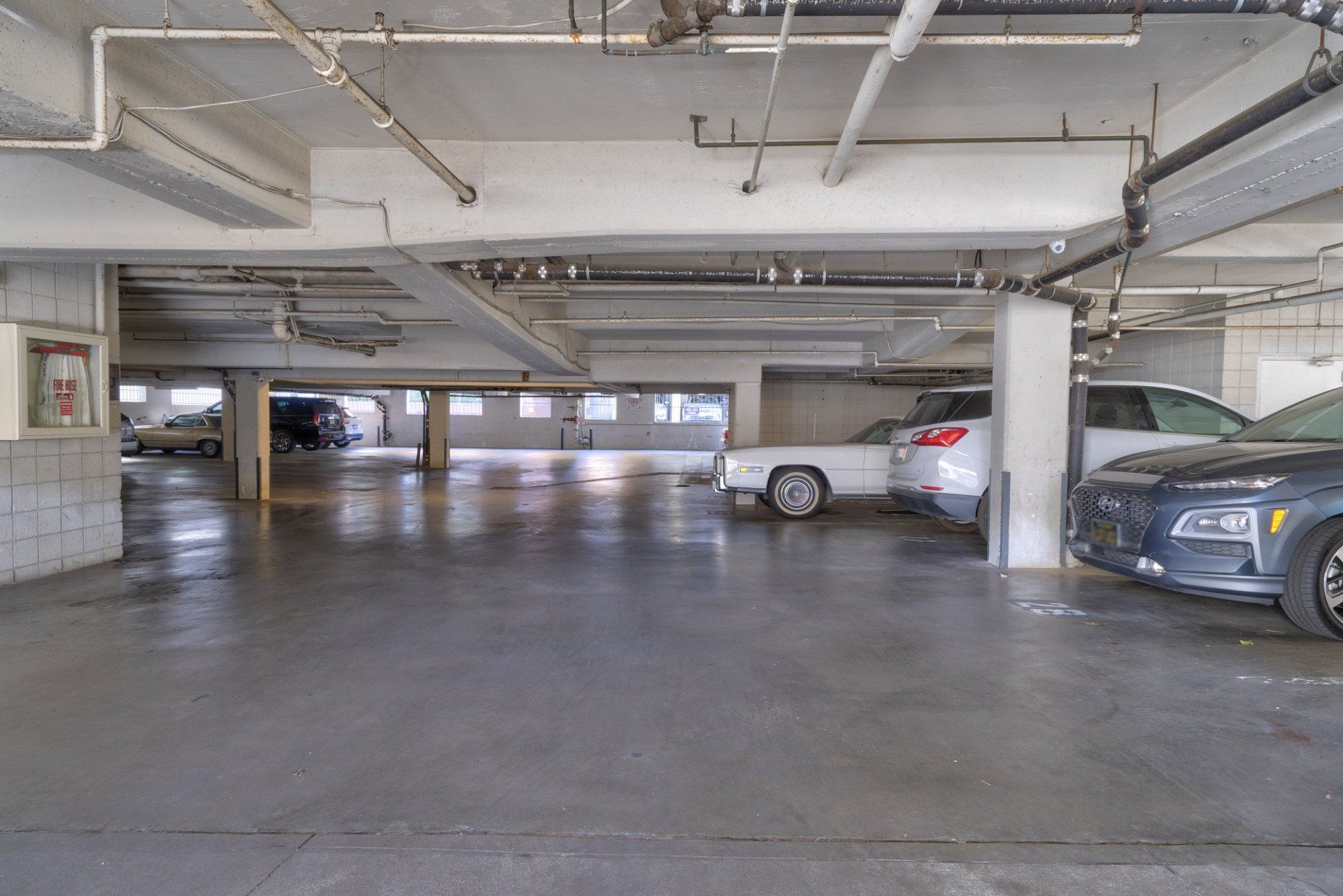 Elm covered parking