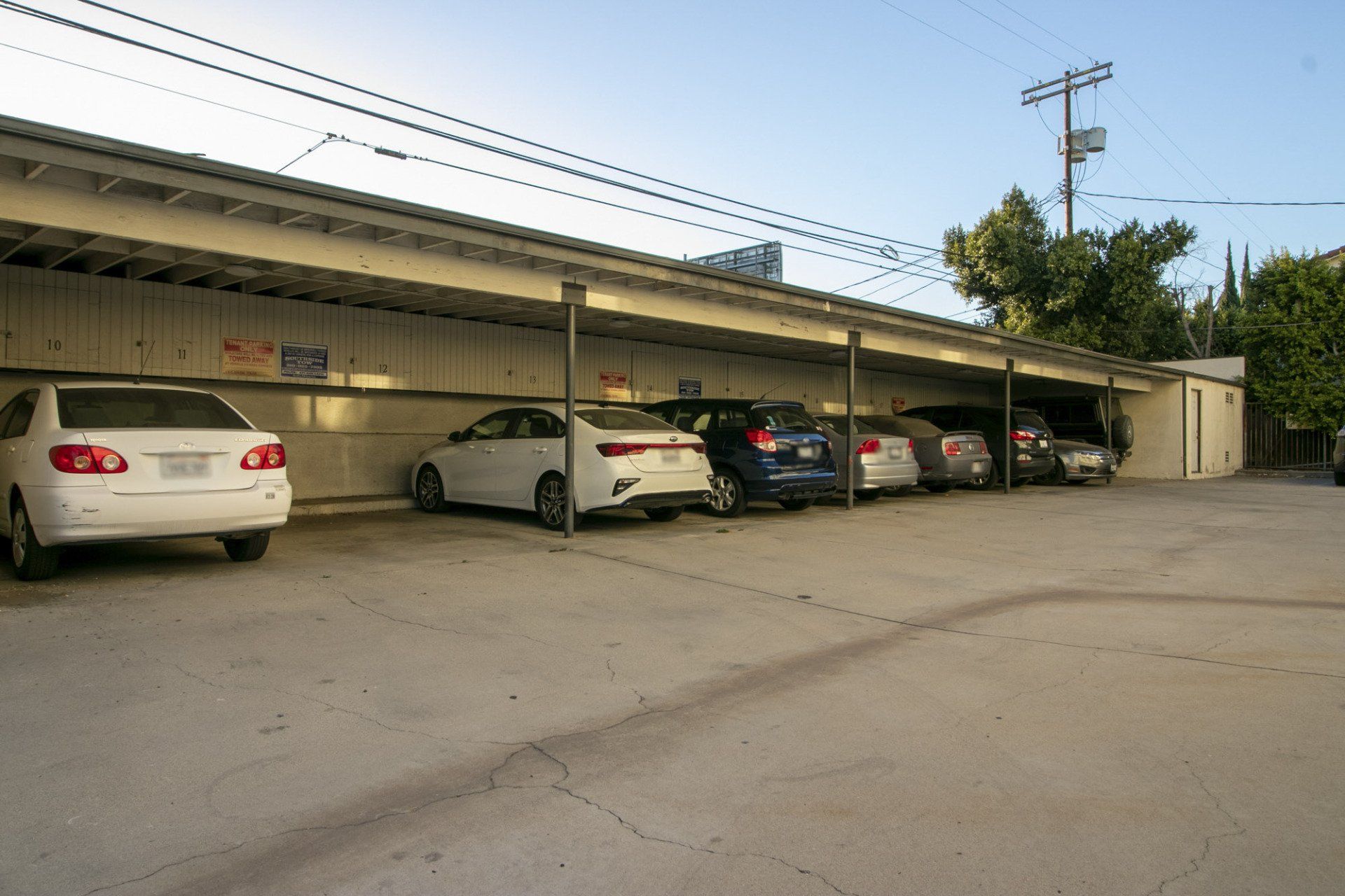 garage spots