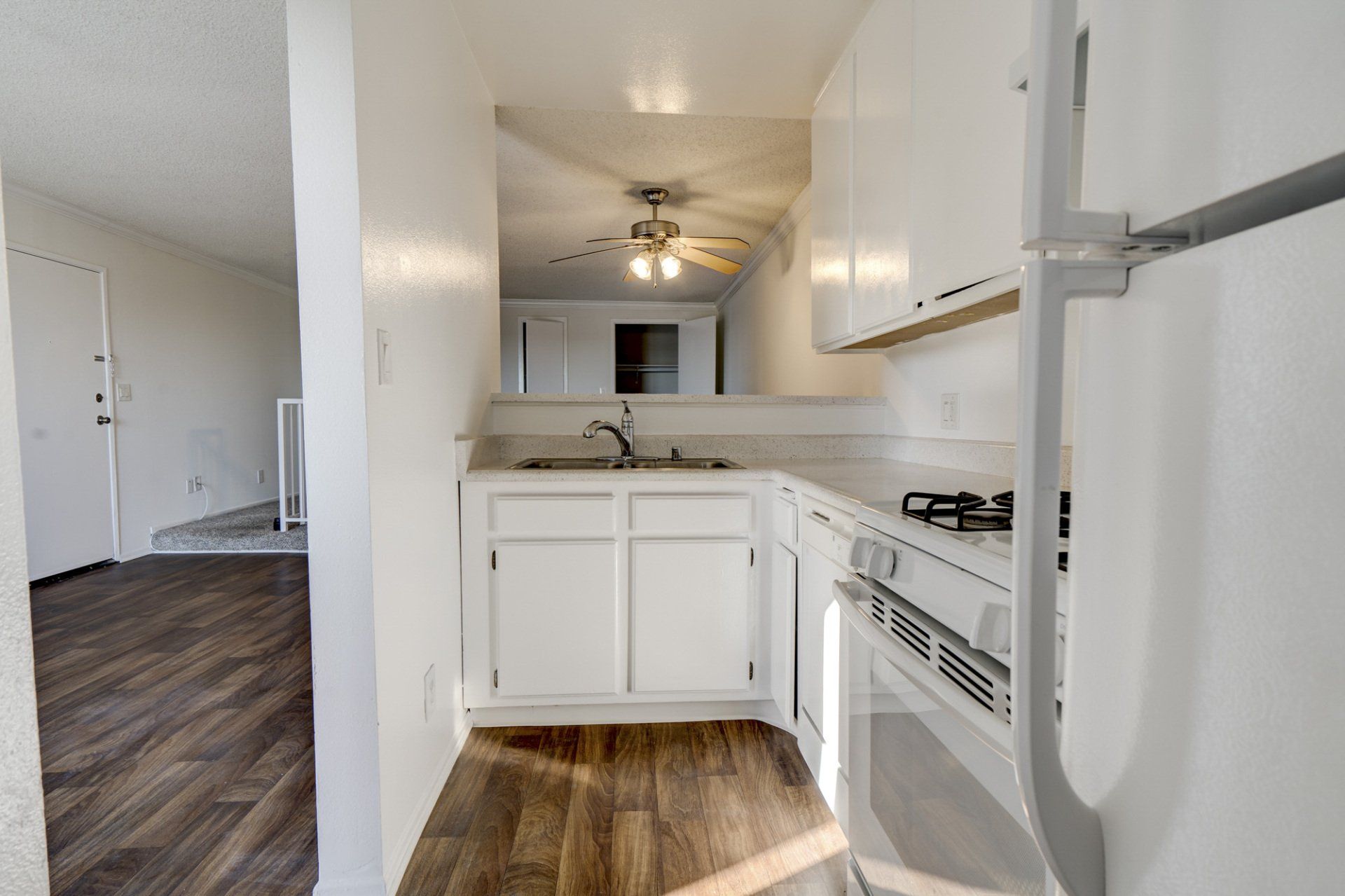 orange kitchen