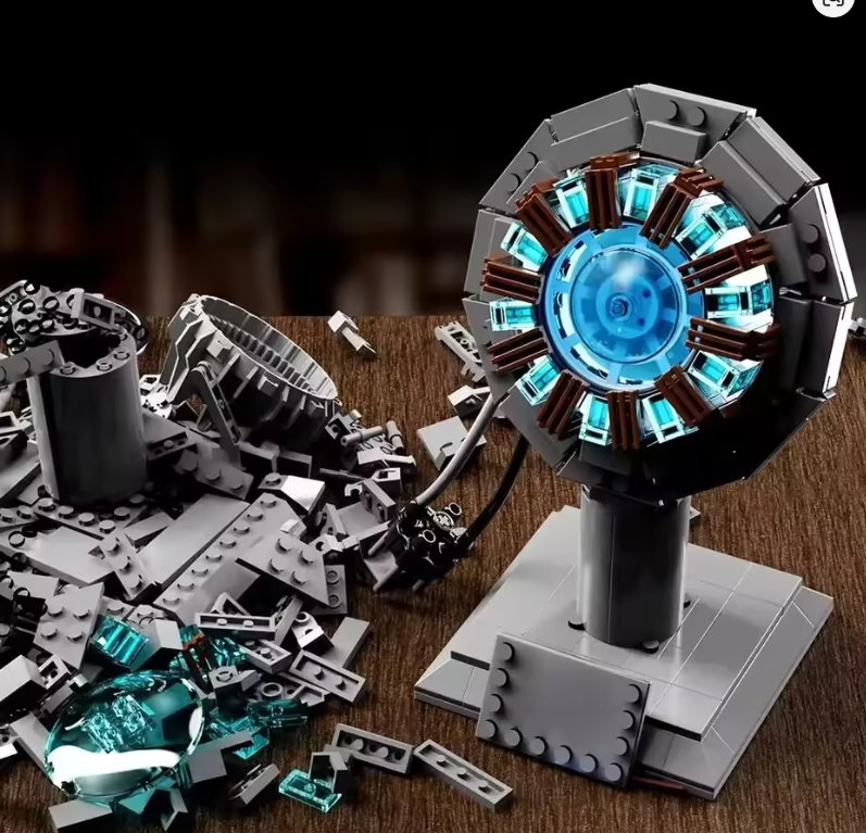 Iroman Arc Reactor - Juego de bloques de construcción Tony Stark