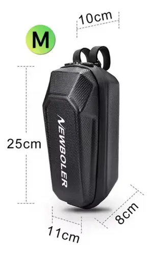 Bolso frontal rígido para scooter impermeable