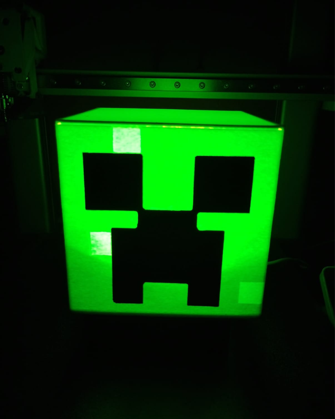 Lampara minecraft