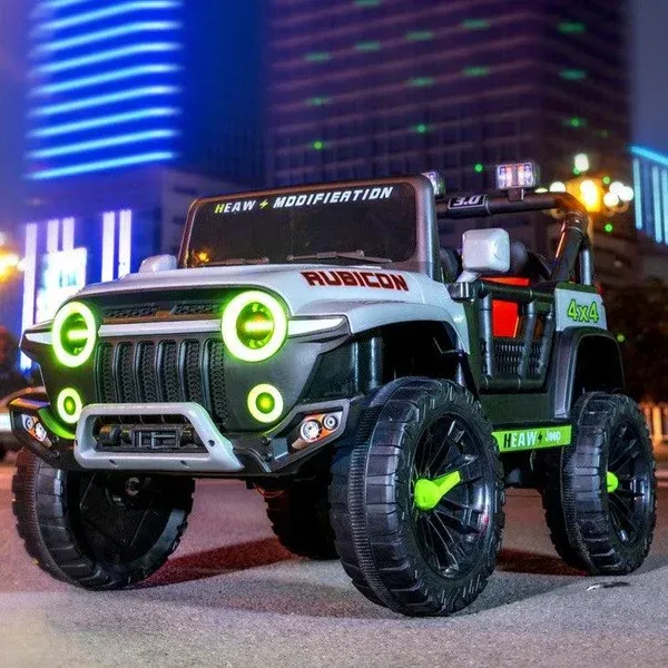 Camioneta Rubicón eléctrica full 2 motores