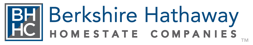 Berkshire Hathaway HomeServices logo in blue and gray with BHHC icon on the left