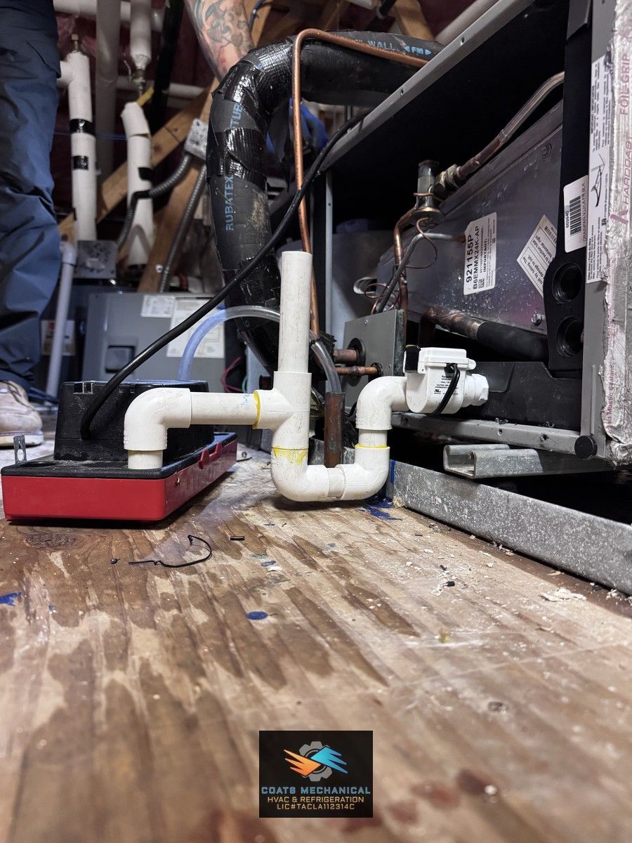 Attic work isn't glamorous, but it's where a lot of great HVAC service happens. Our techs handle it all.
HVAC furnace