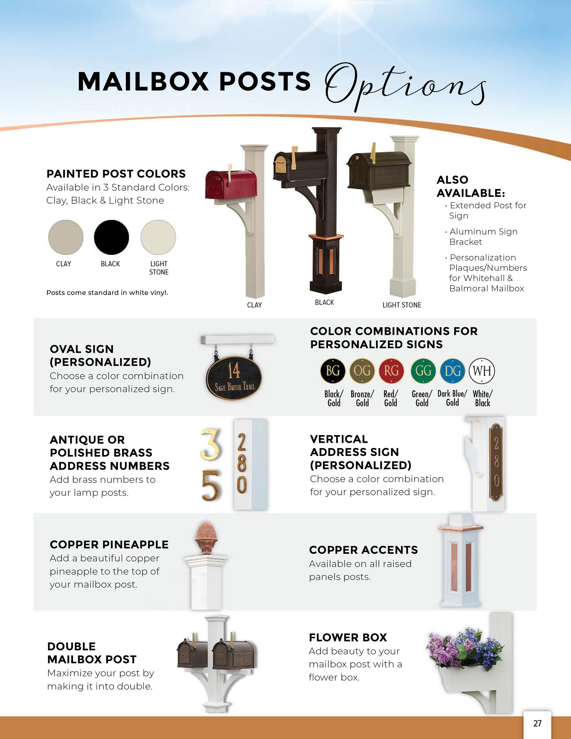 Mailbox Post Lancaster, PA | Vinyl & Double Mailbox Posts