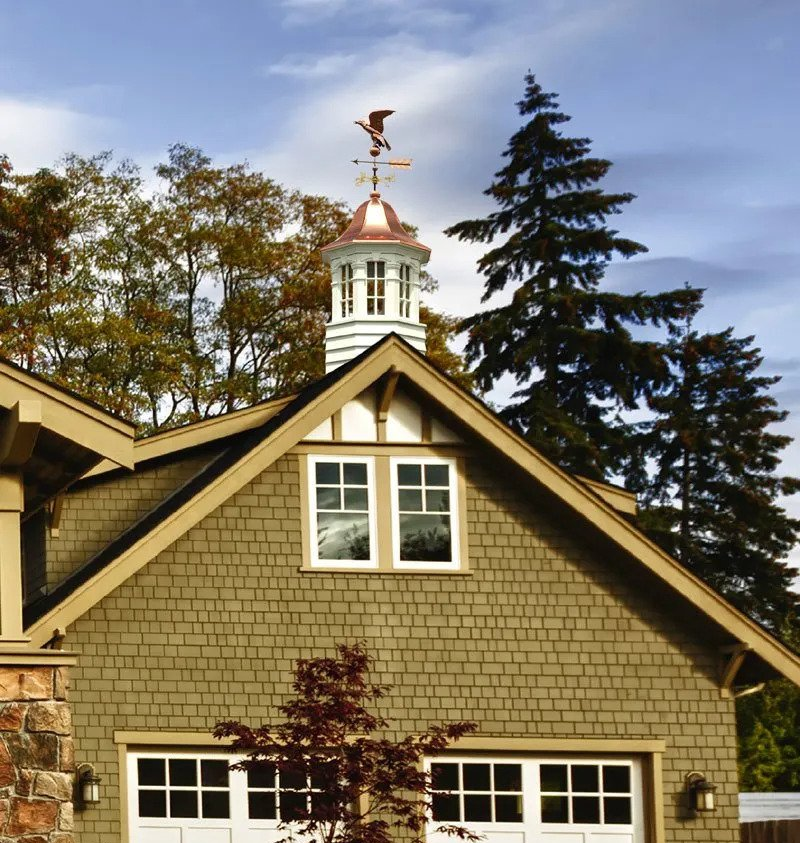 What size weathervane is best for my cupola?