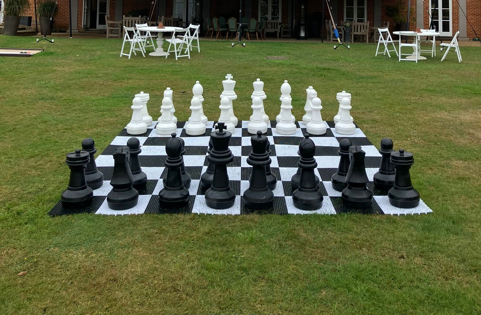 Lawn game hire options. Photo is from our croquet hire.