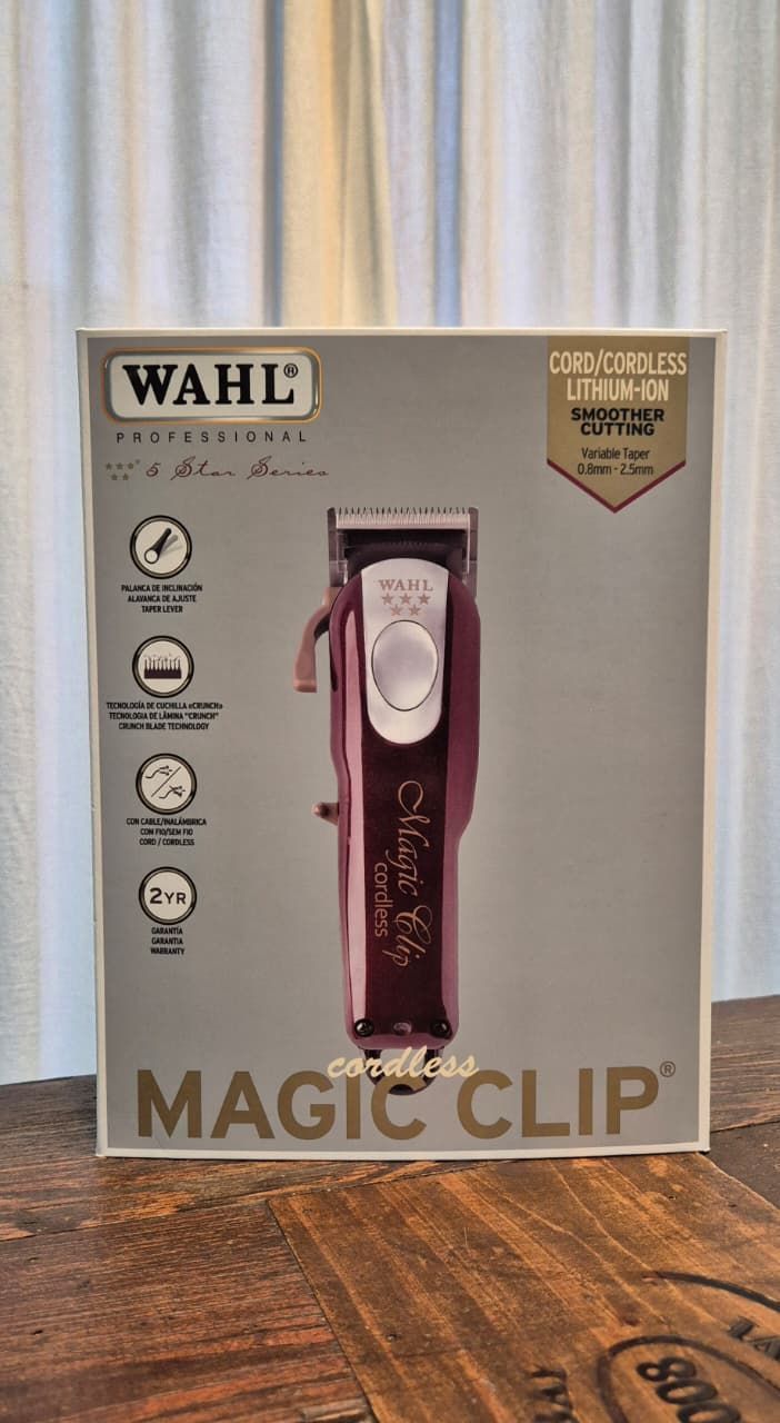 Wahl cordless Magic Clip bordo