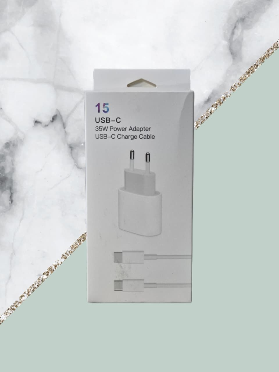 Cargador USB-C con cable original