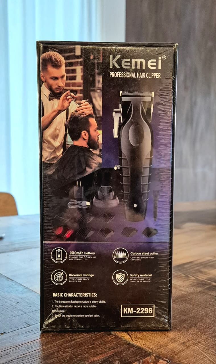 Máquina Cortadora de Pelo Profesional Kemei KM-2296