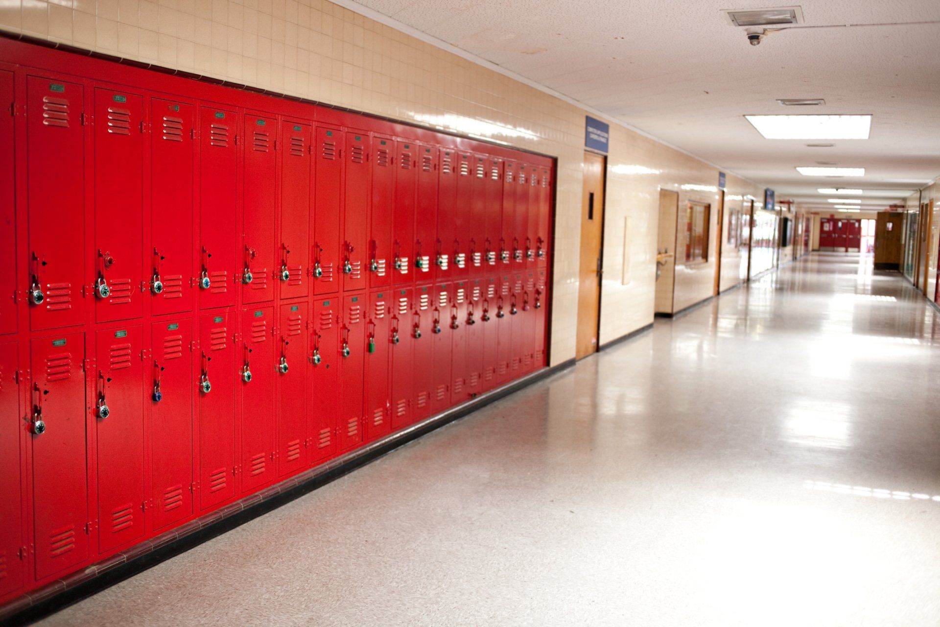 School Hallway Cleaning