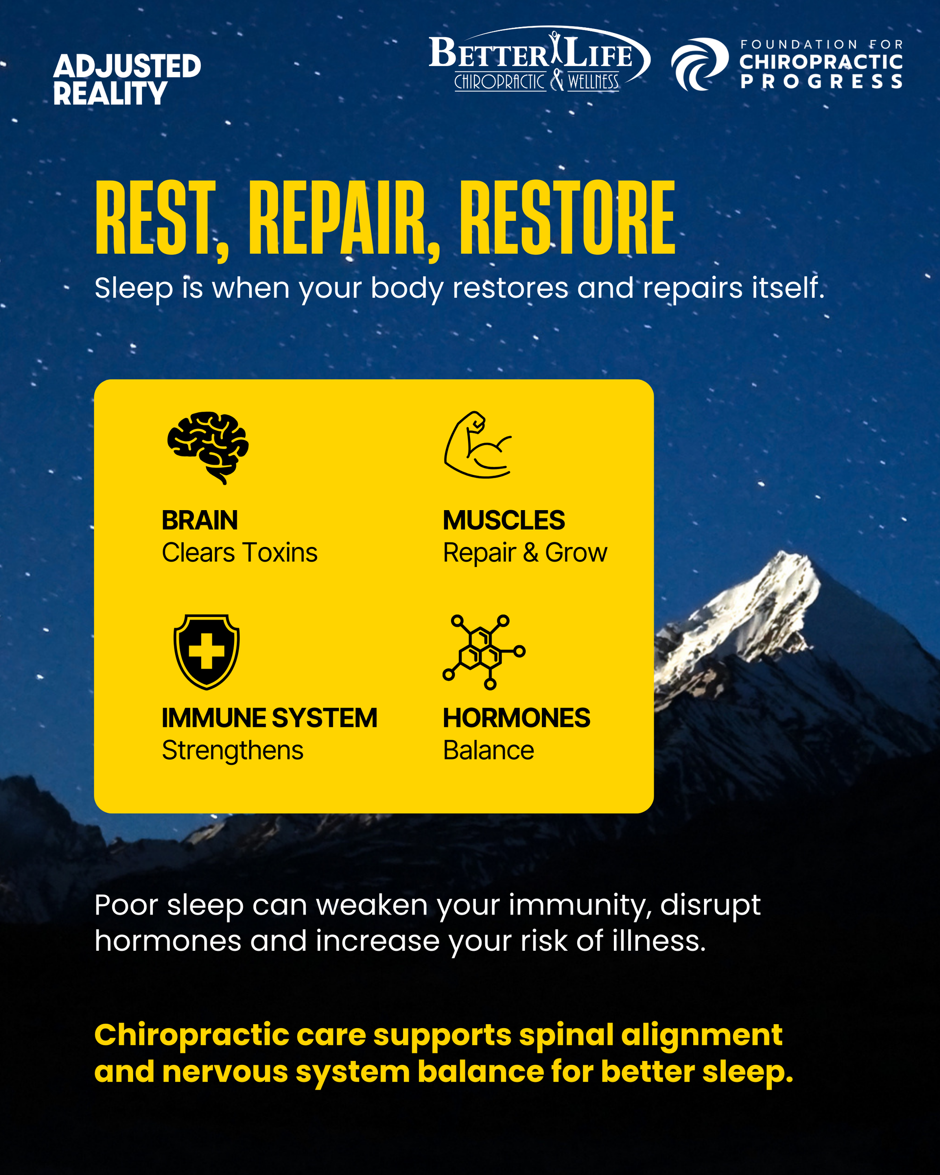 rest, repair, restore guide