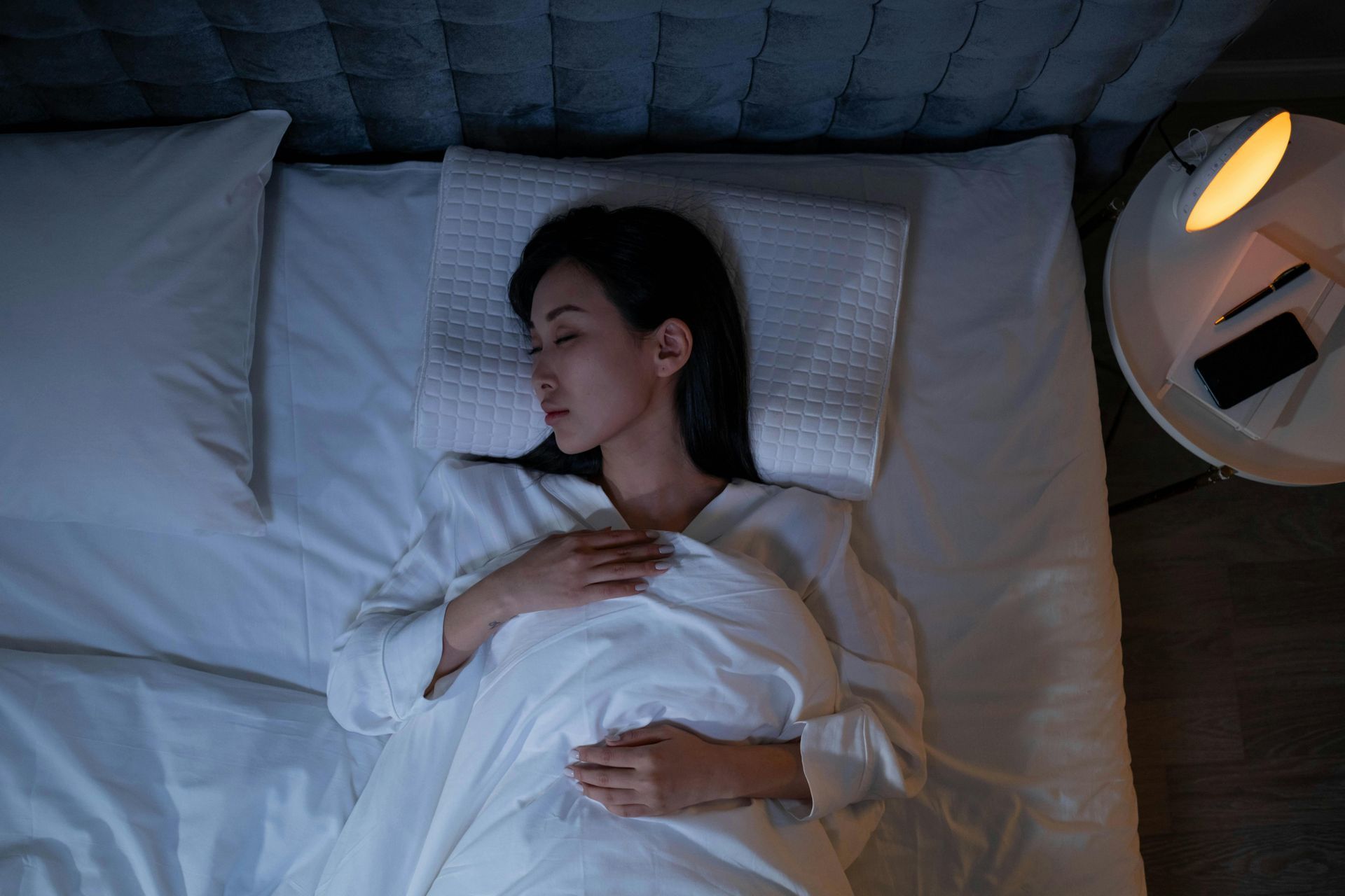 woman sleeping