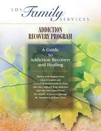 Faith-based addiction recovery program guide with principles, steps, and group support structure.