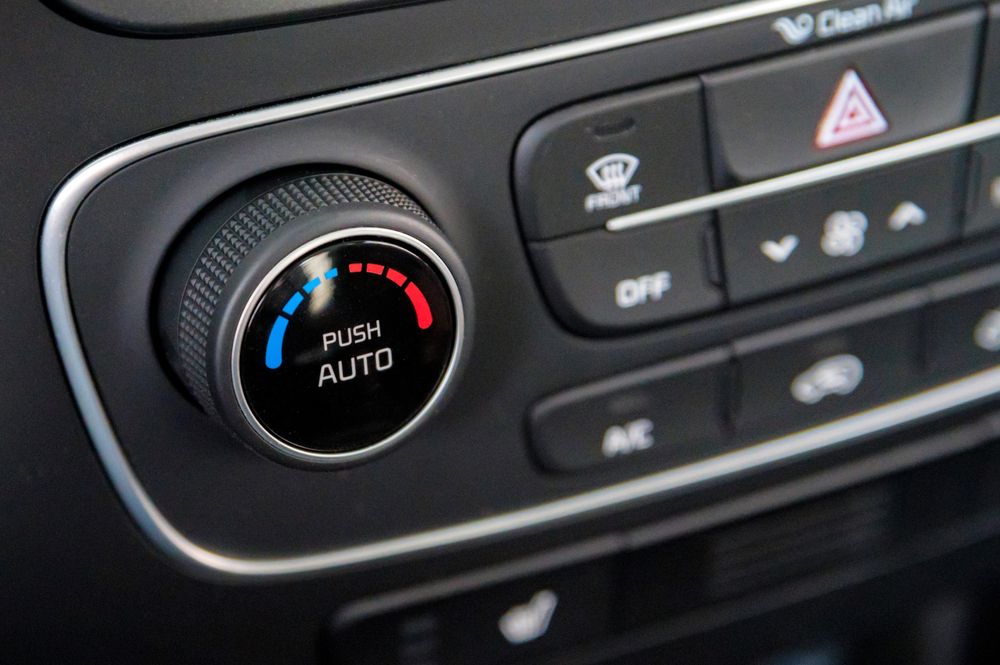 A Close Up of a Car's Air Conditioning Control — Jon Wilson Mechanical in Eaglehawk, VIC