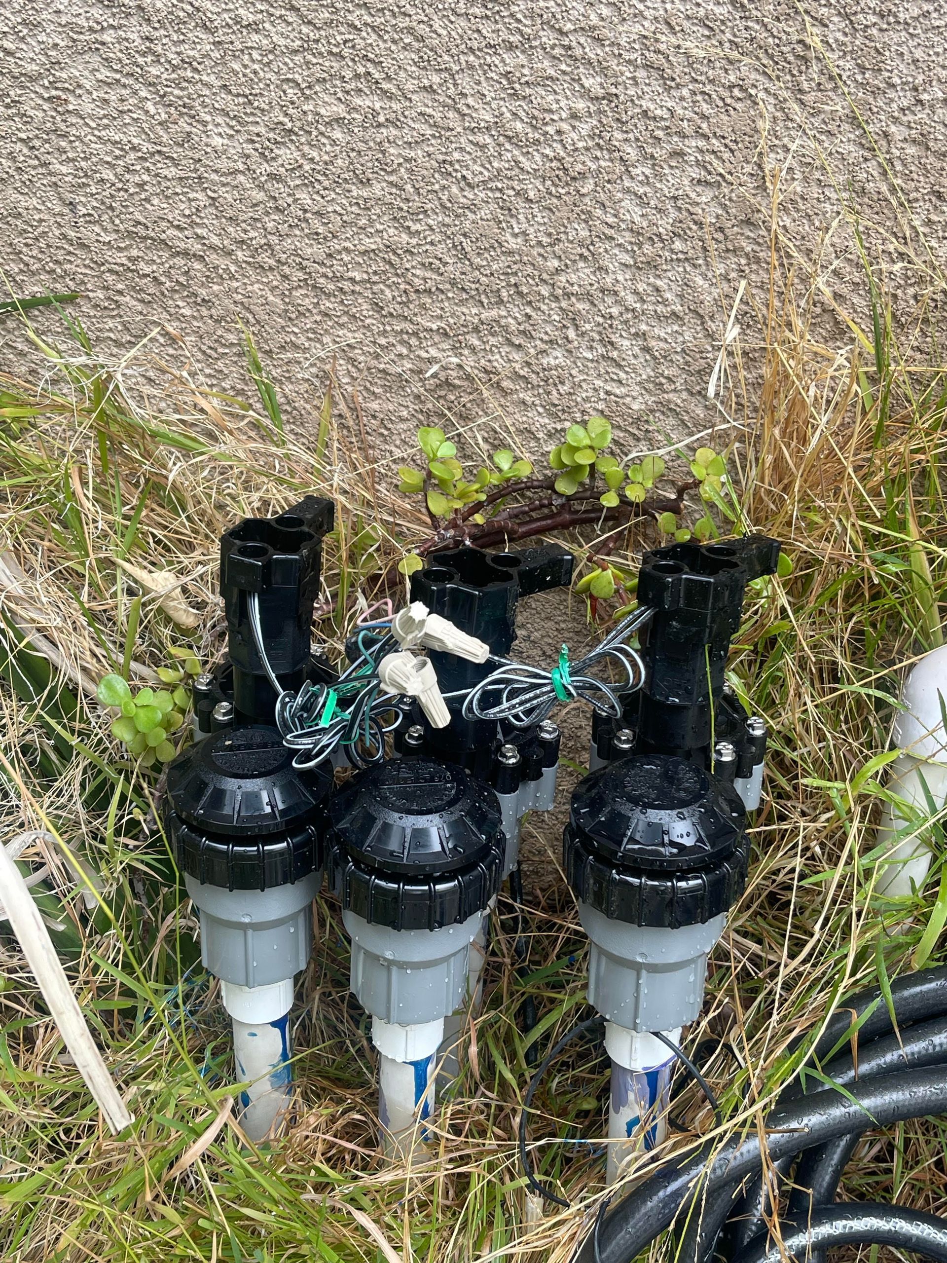 Irrigation Valve Upgrade, Valve Replacement, Irrigation Valve Wiring, Irrigation System Improvement