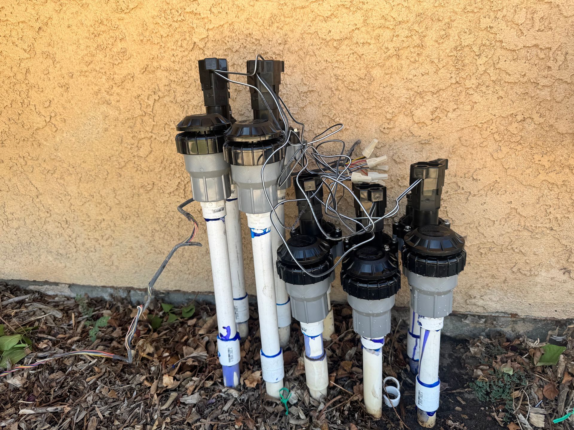 Automatic Irrigation Valve Installation, Irrigation Valve Wiring, Sprinkler System Upgrade, Irrigation Programming