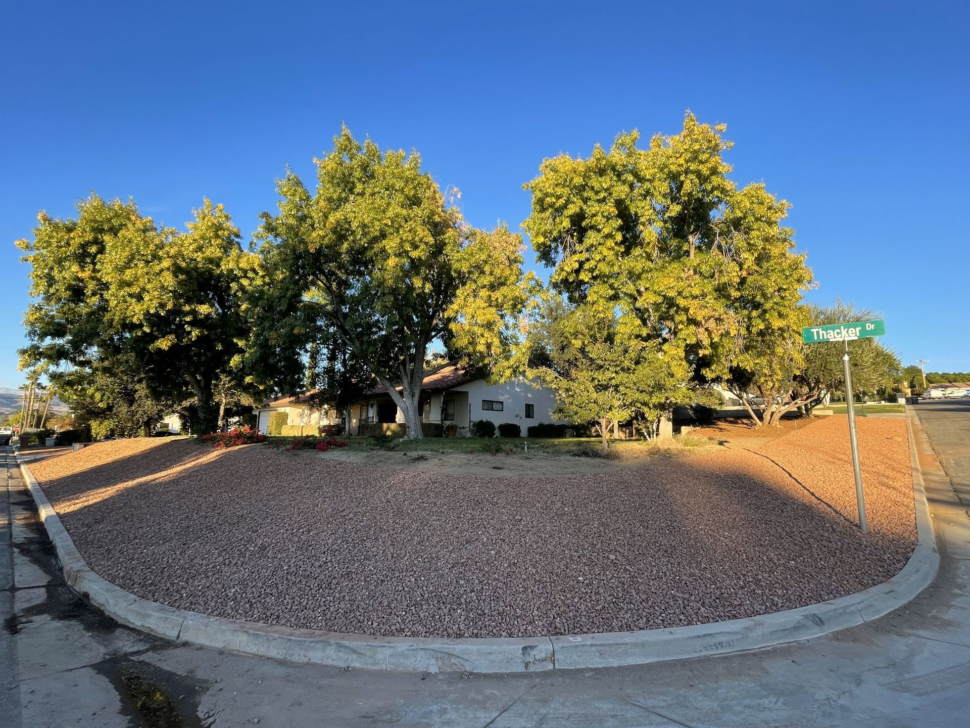 Rock Landscaping Installation, Decorative Rock Install, Weed Barrier Installation, Bed Preparation, Rock Spreading & Leveling