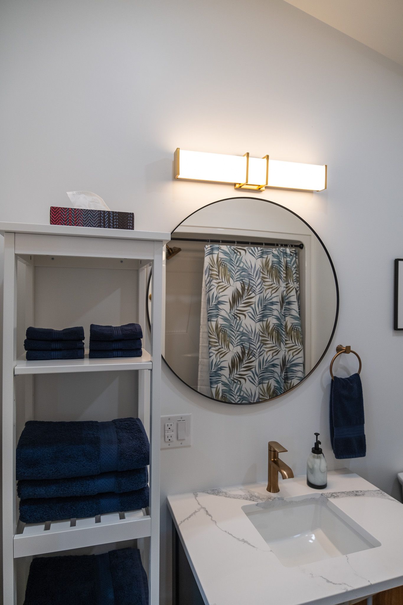 bathroom mirror