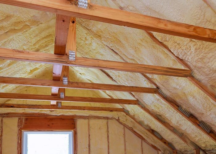 insulation installation in attic