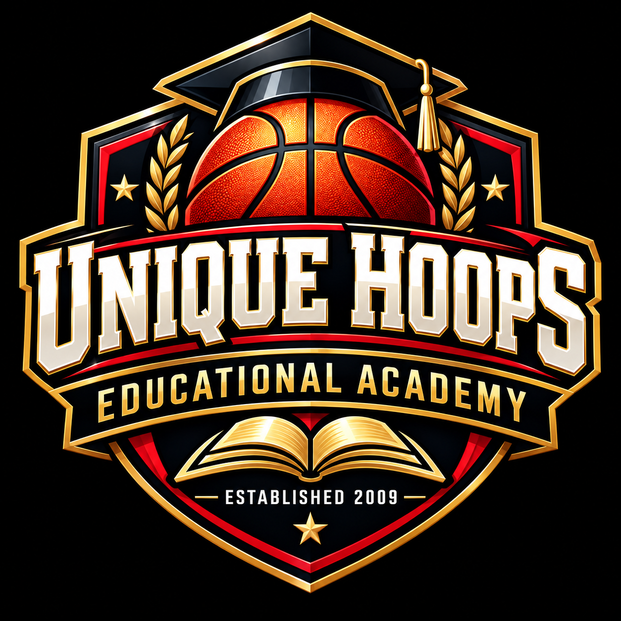Unique Hoops logo