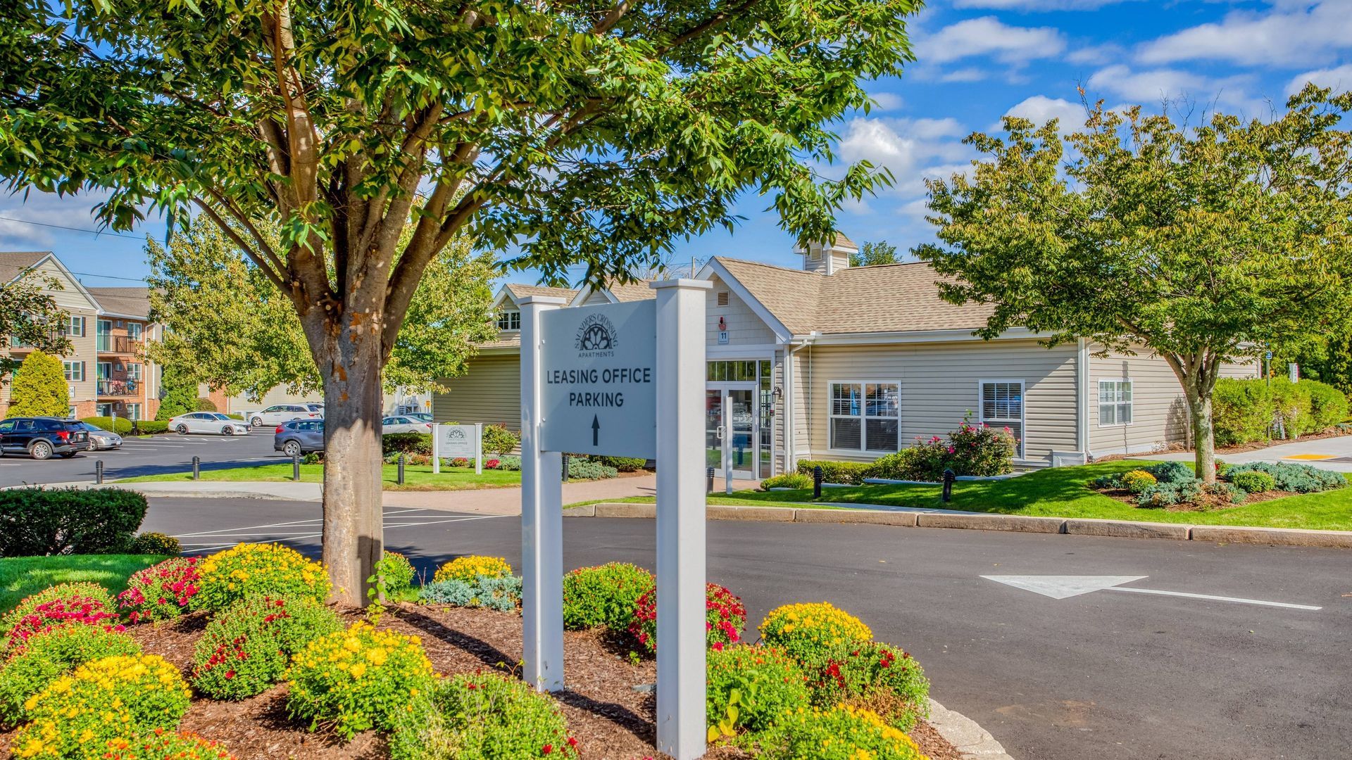 Leasing Office Entrance | Saunders Crossing
