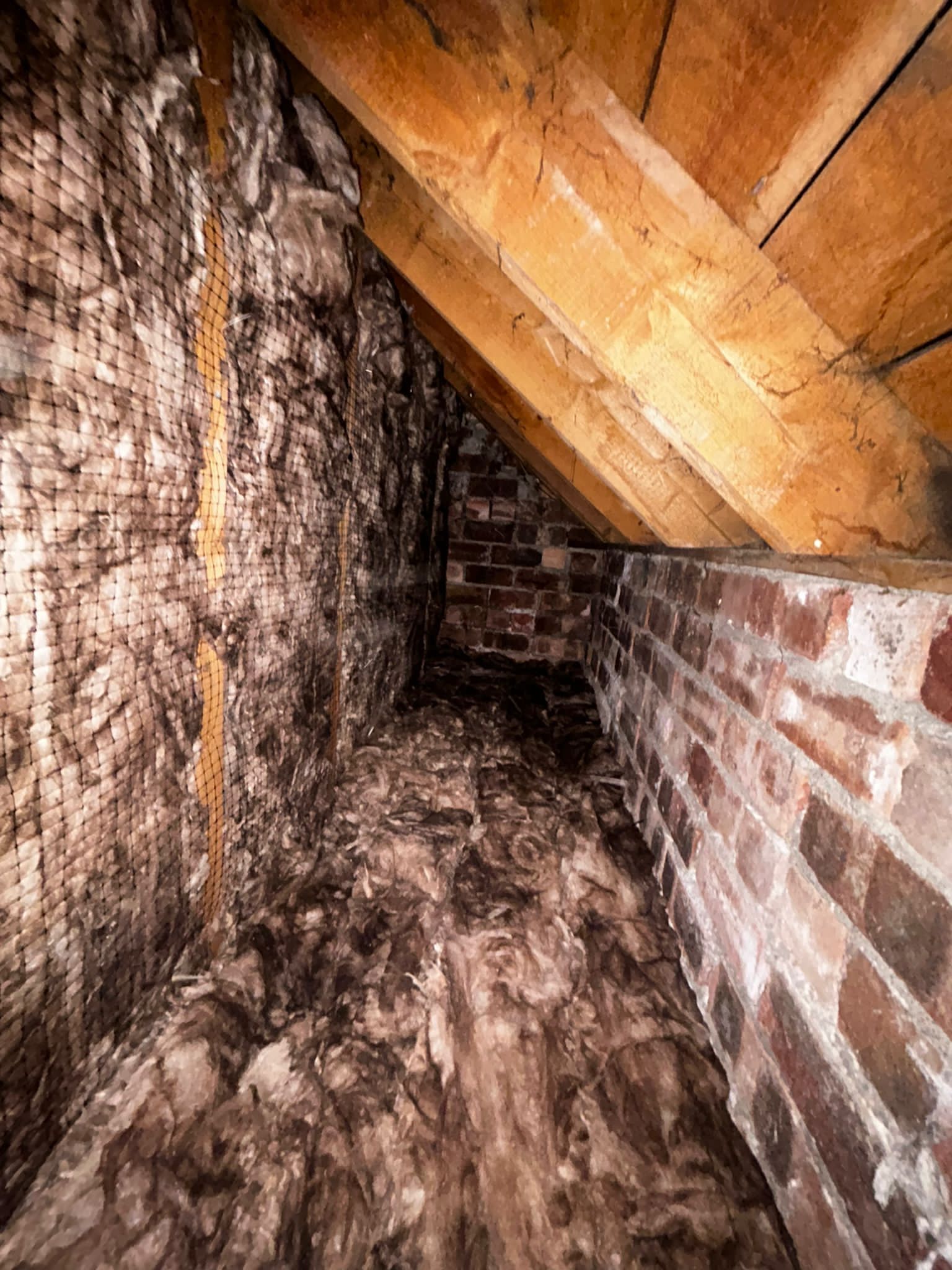 Room in Roof Upright wall insulation and residual Loft Space Insulation