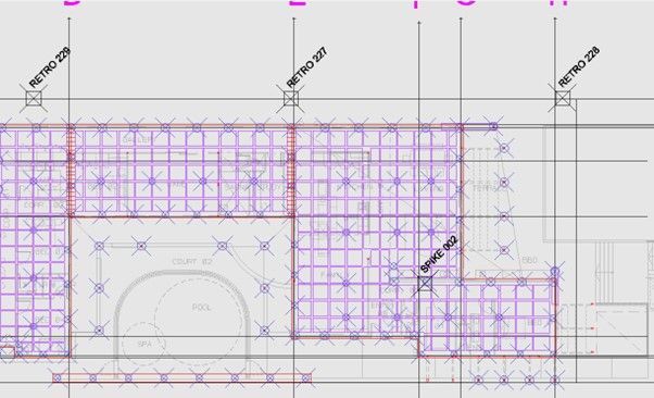 A Drawing Of A Building With A Lot Of Squares On It — Point to Point Surveying In Tatura, VIC