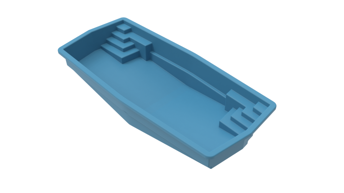 3D model of Glimmerglass pool