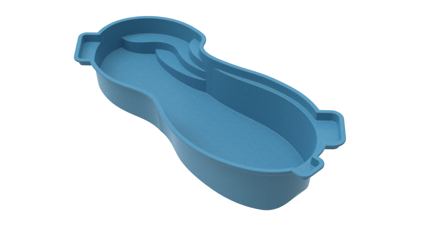 3D model of Glimmerglass pool