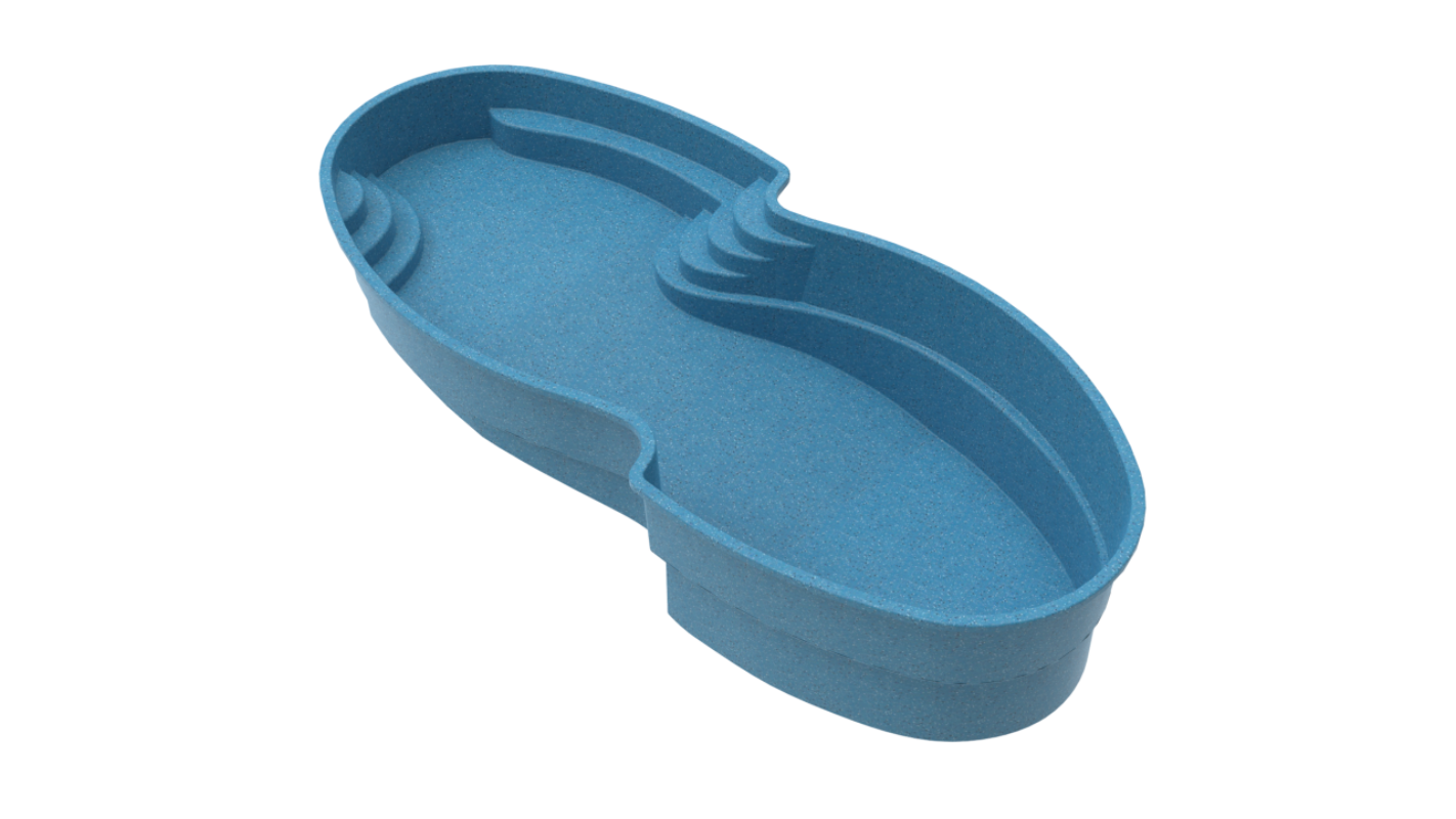 3D model of Glimmerglass pool