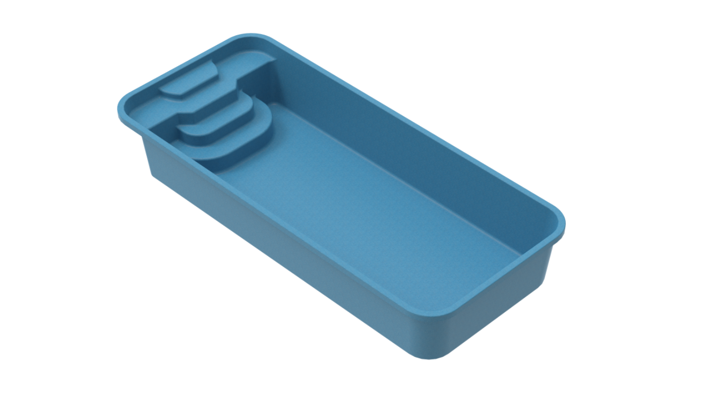 3D model of Glimmerglass pool
