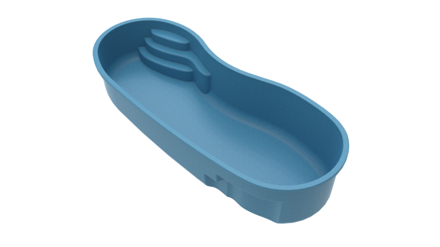 3D model of Glimmerglass pool