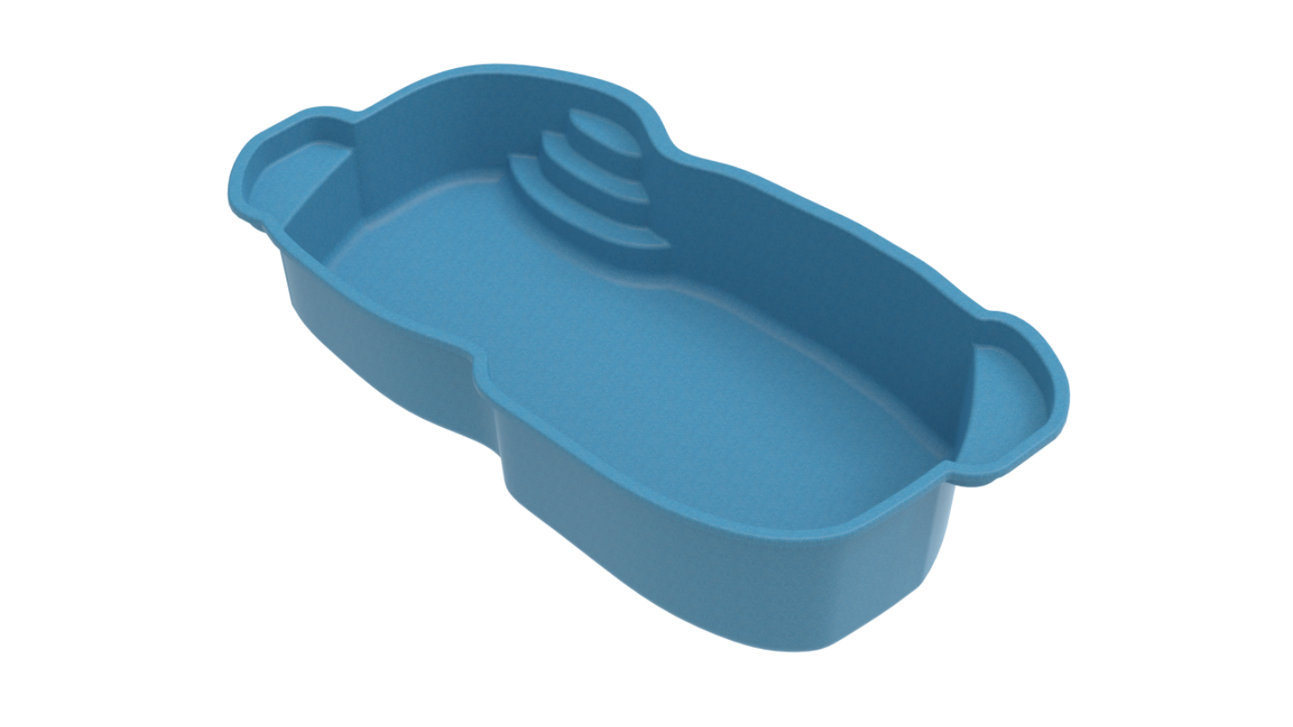 3D model of Glimmerglass pool