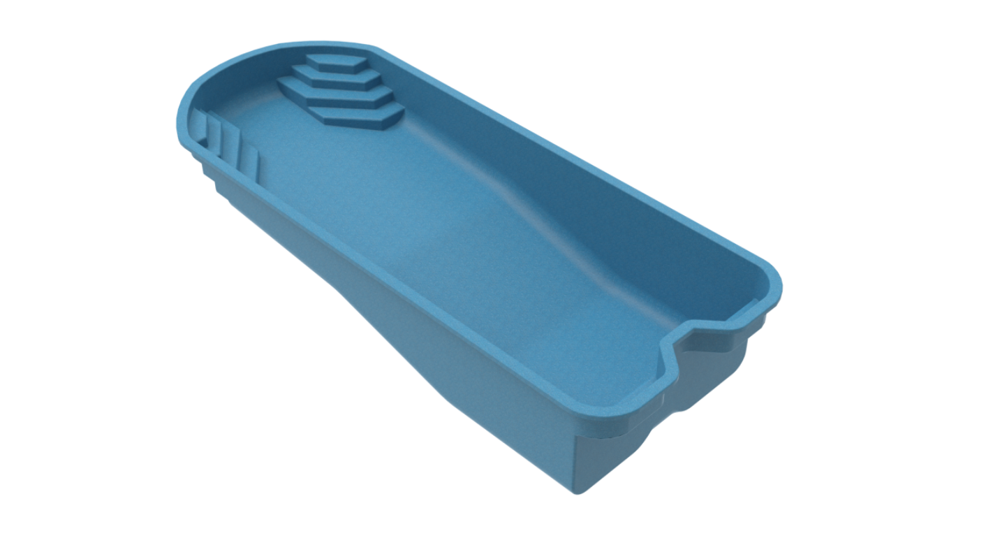 3D model of Glimmerglass pool