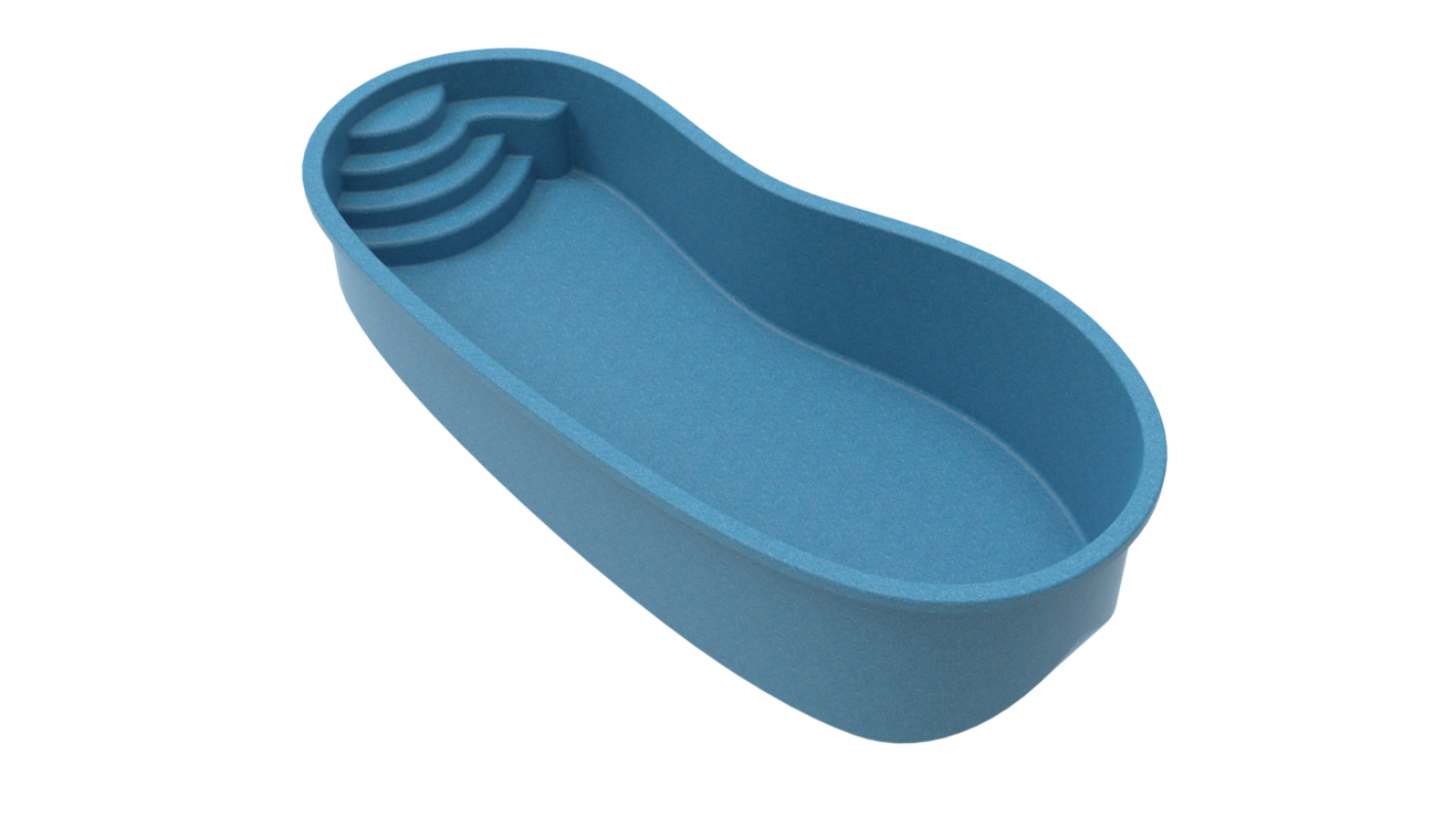 3D model of Glimmerglass pool