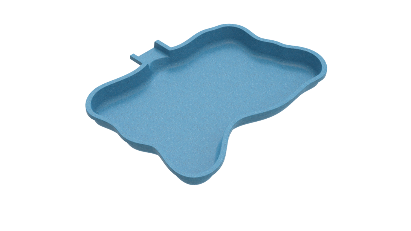3D model of Glimmerglass pool