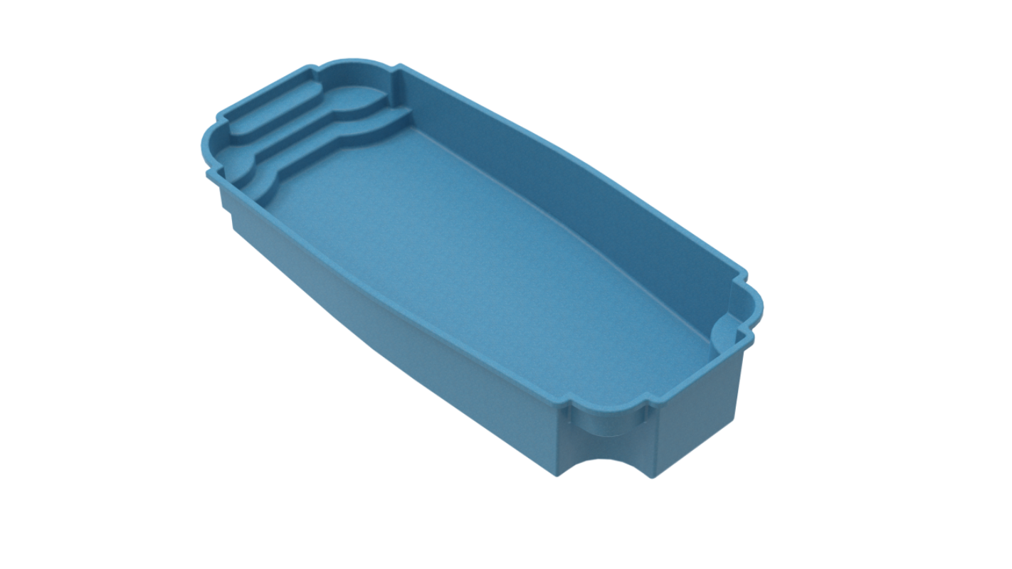 3D model of Glimmerglass pool
