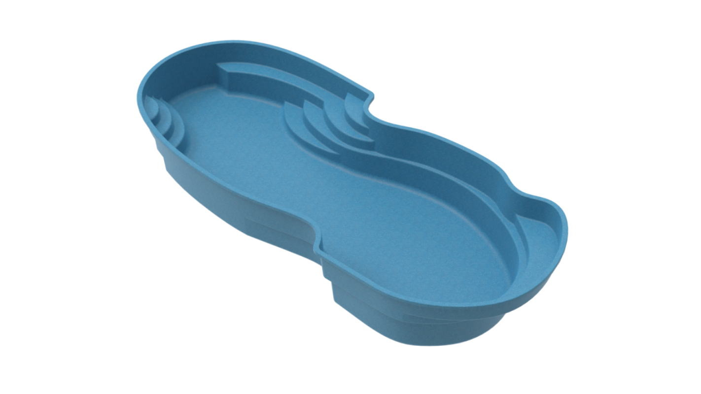 3D model of Glimmerglass pool