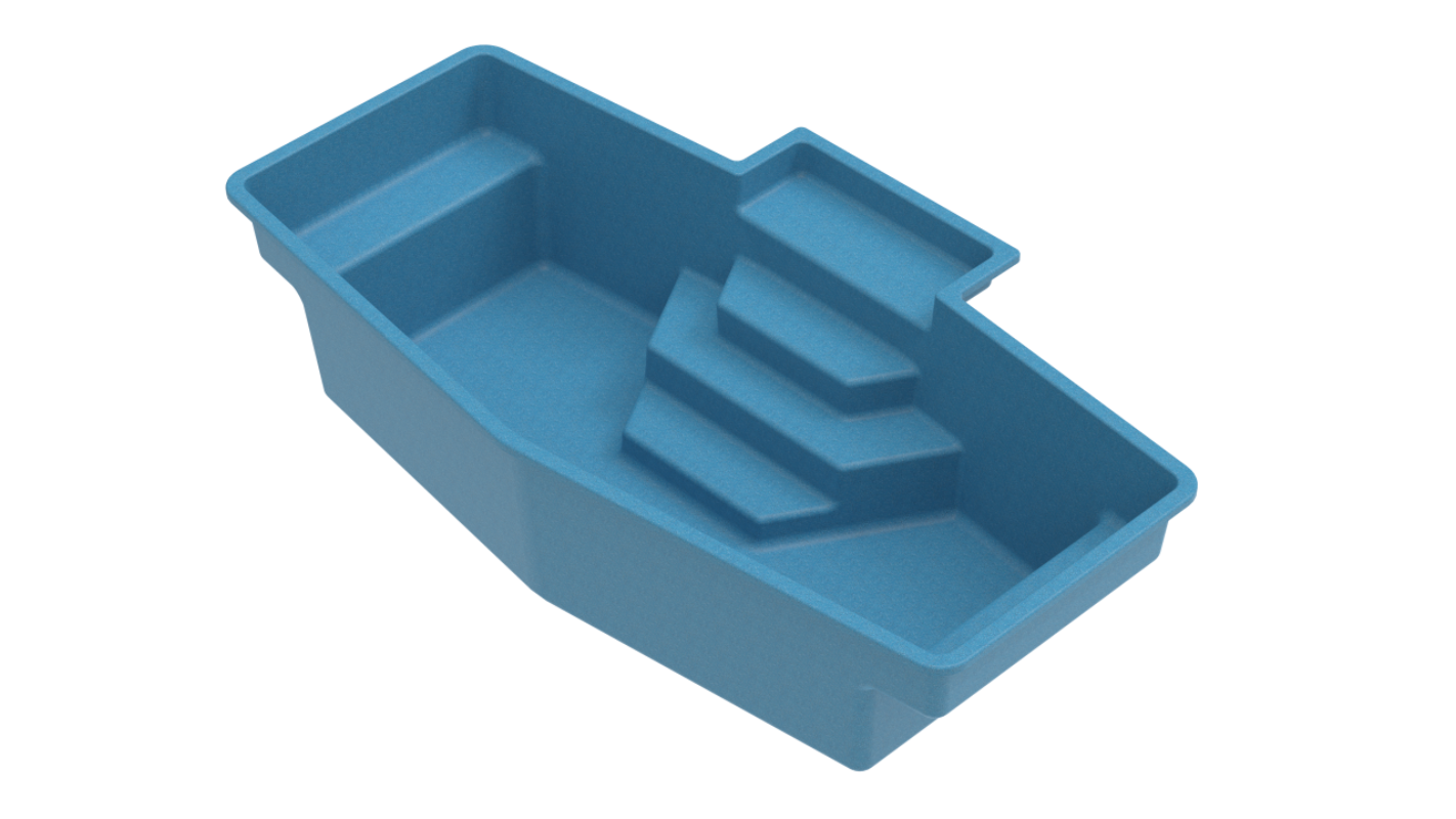3D model of Glimmerglass pool