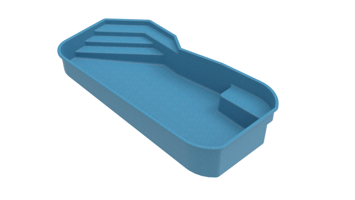 3D model of Glimmerglass pool