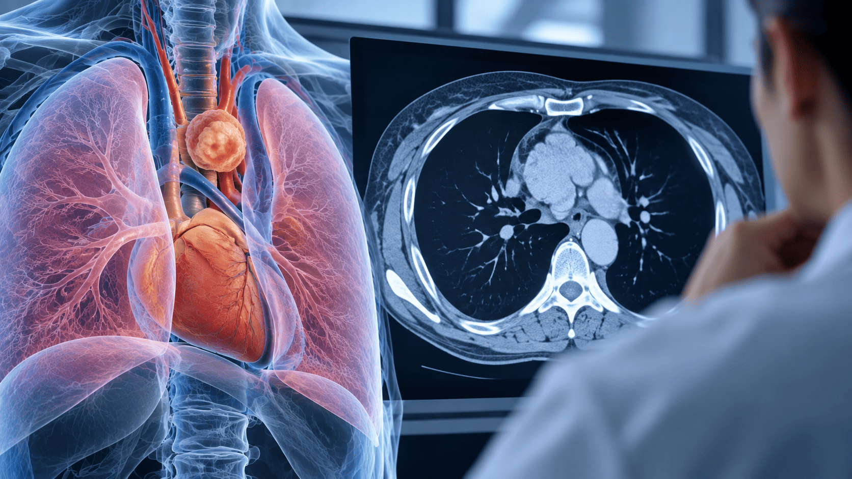 massa mediastinal incidental